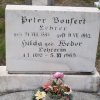 Bonfert Peter 1888-1942 Weber Hilda 1892-1965 Grabstein